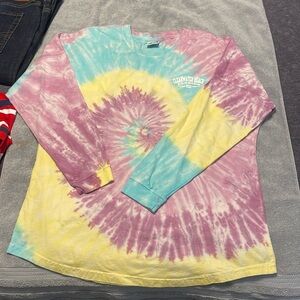 New, Clearwater Beach Florida long sleeve tye dye t shirt. Smoke Free home